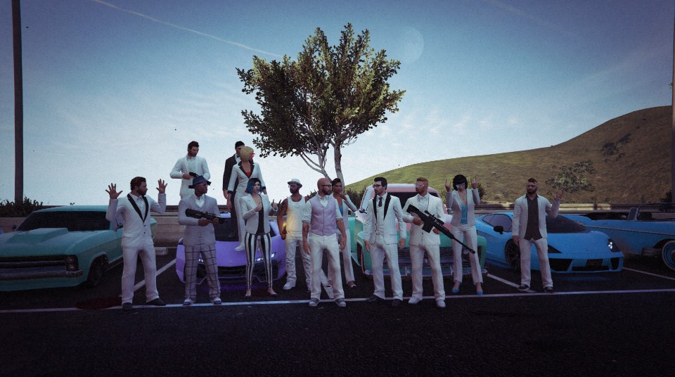 The Vice City Crime Mob - GTA Online Crew